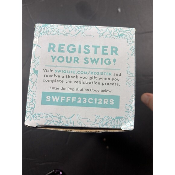 Swig Life Stainless Steel Stemless Wine Cup Shimmer Rose Gold 12oz  NIB Box Wear - Picture 2 of 7